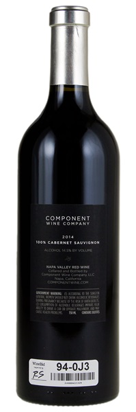 2014 Component Wine Company Cabernet Sauvignon