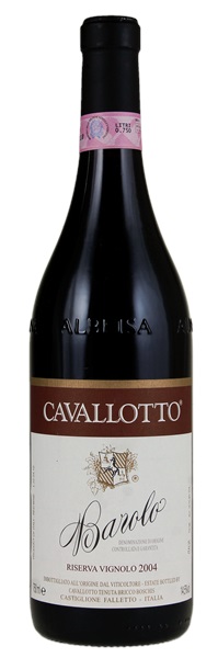 2004 Cavallotto Barolo Vignolo Riserva, 750ml