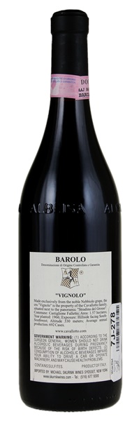 2004 Cavallotto Barolo Vignolo Riserva, 750ml