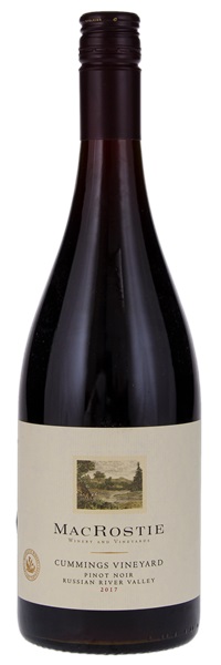 2017 Macrostie Cummings Vineyard Pinot Noir (Screwcap), 750ml