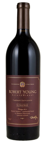 2011 Robert Young Big Rock Block Cabernet Sauvignon, 750ml