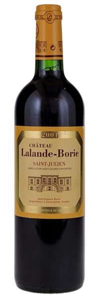 2004 Château Lalande Borie, 750ml