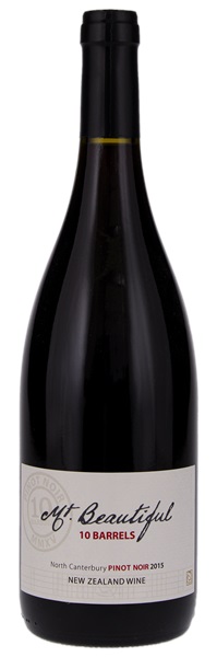 2015 Mt. Beautiful 10 Barrels Pinot Noir, 750ml
