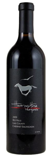 2009 Hawk and Horse Vineyards Red Hills Cabernet Sauvignon, 750ml