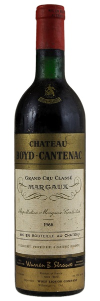 1966 Château Boyd-Cantenac, 750ml