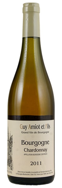 2011 Guy Amiot et Fils B.G.O (Bourgogne Grand Ordinaire) Chardonnay, 750ml