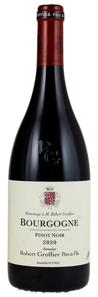 2020 Robert Groffier Bourgogne Pinot Noir, 750ml