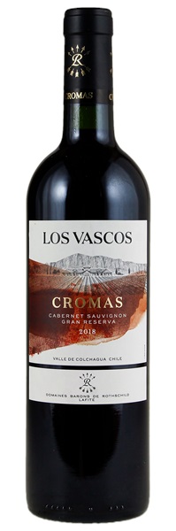 2018 Los Vascos Cromas Gran Reserva Cabernet Sauvignon, 750ml