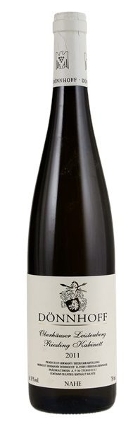 2011 H. Donnhoff Oberhauser Leistenberg Riesling Kabinett #2, 750ml