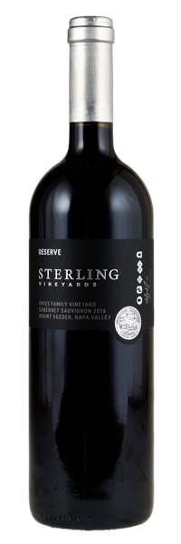 2016 Sterling Vineyards Yates Vineyard Reserve Cabernet Sauvignon, 750ml