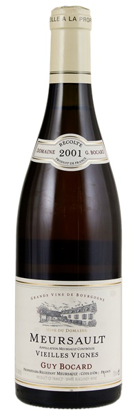 2001 Guy Bocard Meursault Vieilles Vignes, 750ml