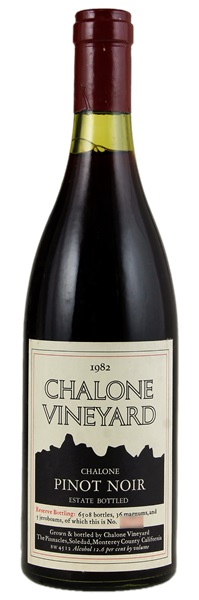 1982 Chalone Vineyard Reserve Pinot Noir, 750ml