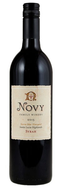 2015 Novy Sierra Mar Vineyard Syrah (Screwcap), 750ml