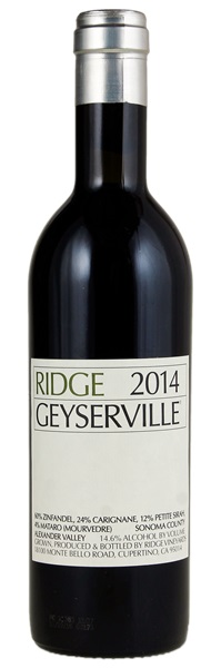 2014 Ridge Geyserville, 375ml