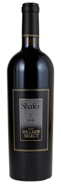 2007 Shafer Vineyards 25th Anniversary Sunspot Vineyard Cabernet Sauvignon, 750ml