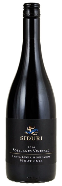2016 Siduri Soberanes Vineyard Pinot Noir (Screwcap), 750ml