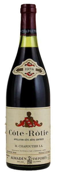 1978 M. Chapoutier Côte-Rôtie, 750ml