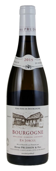 2019 Henri Prudhon & Fils Bourgogne Blanc En Jorcul, 750ml