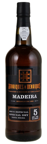 N.V. Henriques & Henriques Madeira Seco Especial 5 Years Old, 750ml
