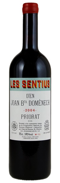 2004 Cims de Porrera Les Sentius d'en Joan Bta. Domenech, 750ml