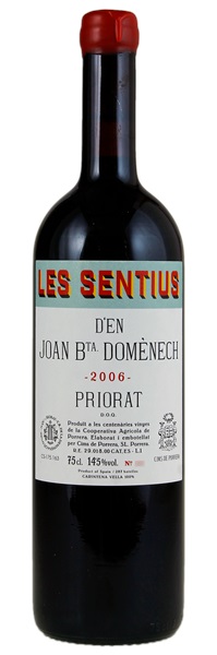 2006 Cims de Porrera Les Sentius d'en Joan Bta. Domenech, 750ml