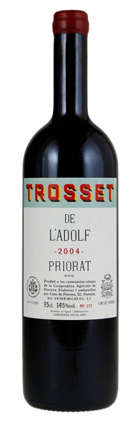 2004 Cims de Porrera Trosset de L'Adolf, 750ml
