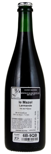 2018 Le Mazel Cuvée Larmande (Screwcap), 750ml