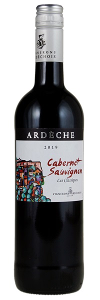 2019 Les Vignerons Ardèchois Ardeche Les Classiques Cabernet Sauvignon (Screwcap), 750ml