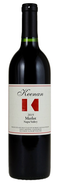 2019 Robert Keenan Winery Merlot, 750ml