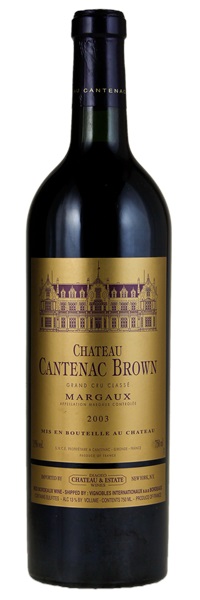 2003 Château Cantenac-Brown, 750ml