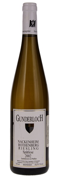 2012 Gunderloch Nackenheimer Rothenberg Riesling Spatlese #16, 750ml