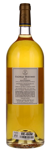2015 Château Rieussec, 1.5ltr