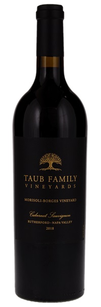 2018 Taub Family Vineyards Morisoli-Borges Vineyard Cabernet Sauvignon, 750ml