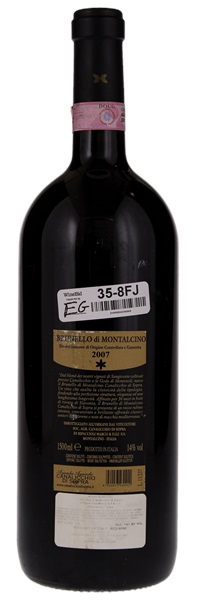 2007 Canalicchio di Sopra Brunello di Montalcino, 1.5ltr