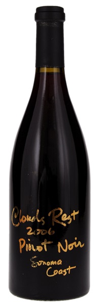 2006 Clouds Rest Limited Release Pinot Noir, 750ml