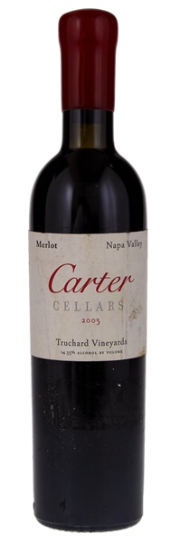 2005 Carter Cellars Truchard Vineyards Merlot, 375ml