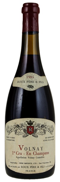 1985 Roux Pere & Fils Volnay Champans, 750ml