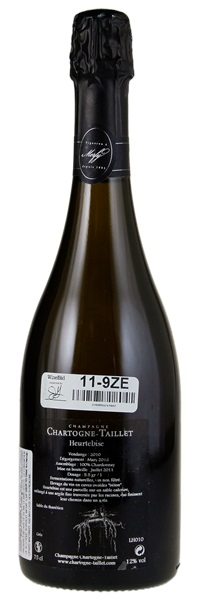 2010 Chartogne-Taillet Brut Heurtebise Blanc de Blancs, 750ml