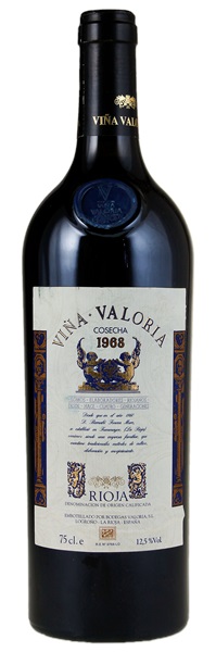 1968 Viña Valoria Rioja Gran Reserva, 750ml