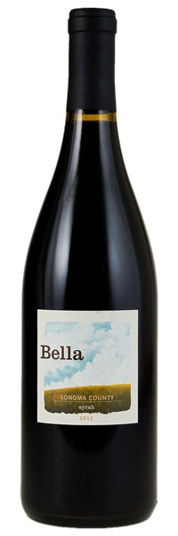 2012 Bella Vineyards Sonoma Syrah, 750ml