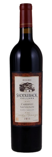 2011 Saddleback Cellars Nils Venge Family Reserve Cabernet Sauvignon, 750ml