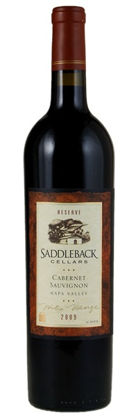 2009 Saddleback Cellars Nils Venge Family Reserve Cabernet Sauvignon, 750ml