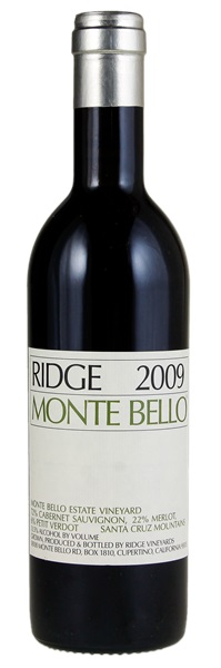 2009 Ridge Monte Bello, 375ml