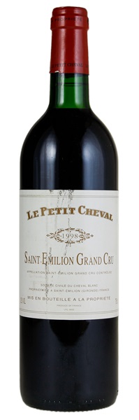 1998 Le Petit Cheval, 750ml