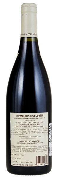 2011 Bouchard Pere et Fils Chambertin Clos de Beze, 750ml