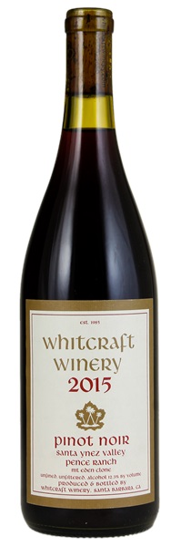 2015 Whitcraft Pence Ranch Mount Eden Clone Pinot Noir, 750ml
