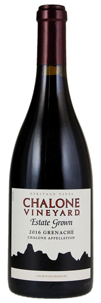 2016 Chalone Vineyard Estate Grown Heritage Vines Grenache, 750ml