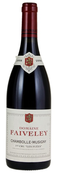2008 Faiveley Chambolle-Musigny Les Fuées, 750ml