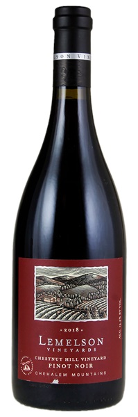 2018 Lemelson Vineyards Chestnut Hill Vineyard Pinot Noir, 750ml