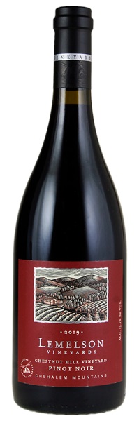 2019 Lemelson Vineyards Chestnut Hill Vineyard Pinot Noir, 750ml